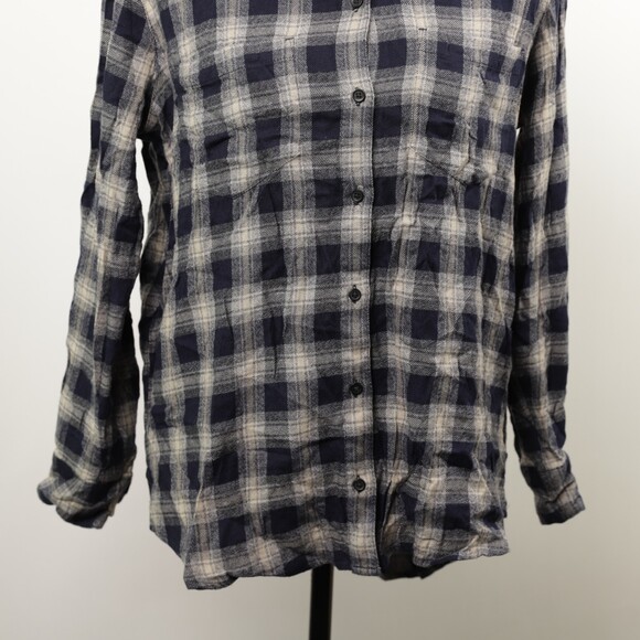 Madewell Button Down Flannel size S - Picture 4 of 6